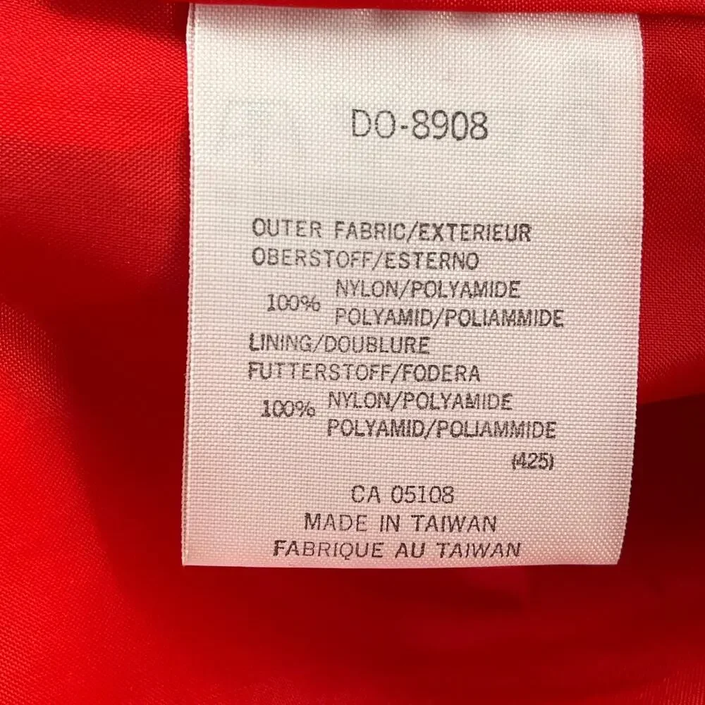 Vintage 80s Descente Red Pullover Windbreaker Jacket Mens Size 1 Medium